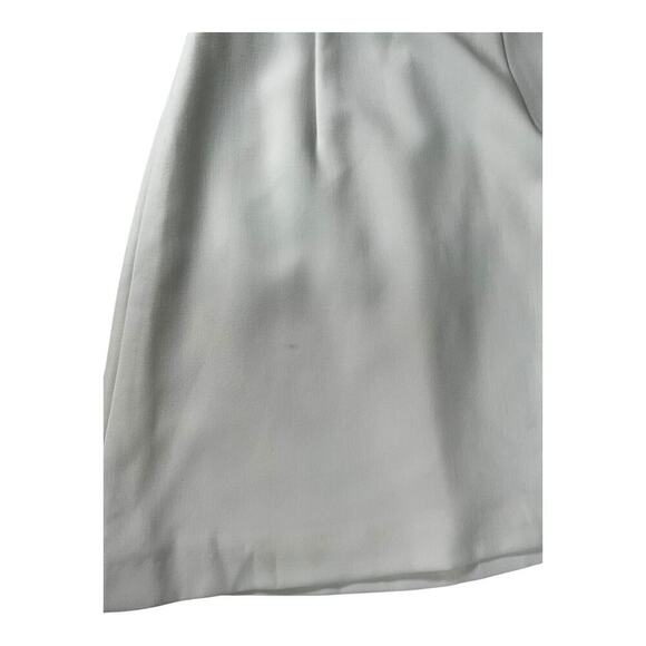 French Connection Summer White Whisper Ruffle V-Neck Mini Dress Size 2 Sleeveles - Picture 12 of 14